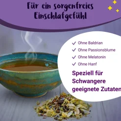 Gute Nacht Mami BIO Schwangerschaftstee mit Hopfen und Lavendel - von PregniVital®| Discount