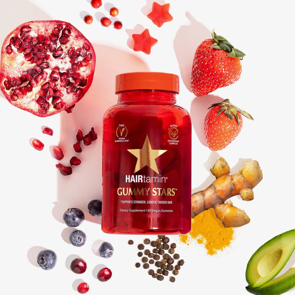 HAIRtamin Gummy Stars™ 30 Gummies / 15 days> Best