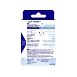 Aqua Protect Rundpflaster | Wundpflaster | Für empfindliche Haut | 100 % wasserdicht | Pflaster zum Schwimmen & Baden | Extra starke Klebkraft | Nicht verklebende Wundauflage | Flexible & atmungsaktiv