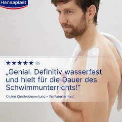 Aqua Protect 4XL Wundpflaster | Großes steriles Pflaster | 100 % wasserdichter Verband | Für große Wunden & postoperative Wunden | Blockiert 99 % der Bakterien | 10 x 20 cm | 5 Pflaster - Jetzt 20% mit dem Code hp20 sparen|Hansaplast
