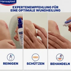 Aqua Protect 4XL Wundpflaster | Großes steriles Pflaster | 100 % wasserdichter Verband | Für große Wunden & postoperative Wunden | Blockiert 99 % der Bakterien | 10 x 20 cm | 5 Pflaster - Jetzt 20% mit dem Code hp20 sparen|Hansaplast