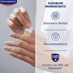 Elastic Pflaster | Elastische Pflaster | Pflaster-Set | Für Finger & Gelenke | 20 Stk. - Jetzt 20% mit dem Code hp20 sparen|Hansaplast New