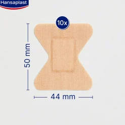Fingerstrips Pflaster | Fingerpflaster | Besonders flexibler Wundschutz | Wasserabweisendes Pflaster | Schützt vor 99 % der Bakterien | 10 Stück - Jetzt 20% mit dem Code hp20 sparen|Hansaplast New