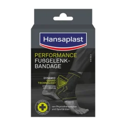 Performance Fußgelenkbandage S/M | Schützende Sportbandage | Fußgelenkbandage | Flexibel - Jetzt 20% mit dem Code hp20 sparen>Hansaplast New