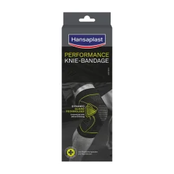 Performance Kniebandage L/XL | Schützende Sportbandage | Knieschoner | Flexible Bandage - Jetzt 20% mit dem Code hp20 sparen|Hansaplast Outlet