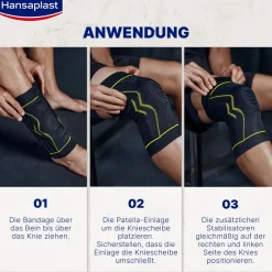 Performance Kniebandage L/XL | Schützende Sportbandage | Knieschoner | Flexible Bandage - Jetzt 20% mit dem Code hp20 sparen|Hansaplast Outlet