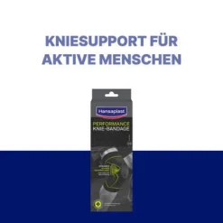 Performance Kniebandage L/XL | Schützende Sportbandage | Knieschoner | Flexible Bandage - Jetzt 20% mit dem Code hp20 sparen|Hansaplast Outlet