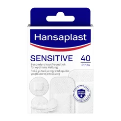 Sensitive Pflaster | Pflaster für empfindliche Haut | Schonender Wundschutz | 40 Stk. - Jetzt 20% mit dem Code hp20 sparen|Hansaplast New