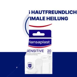 Sensitive Pflaster | Pflaster für empfindliche Haut| Schonender Wundschutz | 10 Stk. - Jetzt 20% mit dem Code hp20 sparen|Hansaplast Best