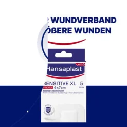 Sensitive 4XL Wundpflaster | Steril | Besonders hautfreundlich | Für größere & postoperative Wunden | Blockiert 99 % der Bakterien | 10 x 20 cm | 5 Stück - Jetzt 20% mit dem Code hp20 sparen><noscript><img width=