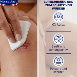 Soft Kompresse 7.5x7.5cm10 Stück - Jetzt 20% mit dem Code hp20 sparen>Hansaplast Clearance