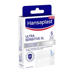 Ultra Sensitive XXL Wundverband | Besonders sanft & weich | Für sehr empfindliche Haut | Schützt vor 99 % der Bakterien | 8x 10 cm | 5 Stück - Jetzt 20% mit dem Code hp20 sparen><noscript><img width=