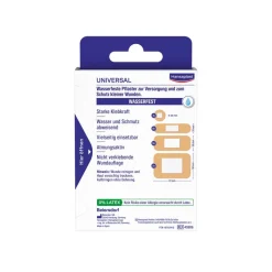 Universal Wundpflaster | Wasserabweisend | Starke Klebkraft | Nicht verklebende Wundauflage | Atmungsaktive Universal Pflaster | 20 Stück - Jetzt 20% mit dem Code hp20 sparen|Hansaplast Sale