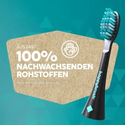 Aufsteckbürsten ECO VIBE 3 Black-Mint|happybrush Sale