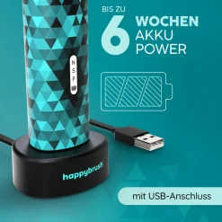Schallzahnbürste Eco VIBE 3 Black-Mint | Set><noscript><img width=