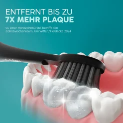 Schallzahnbürste ECO VIBE 3 AllBlack | Set><noscript><img width=