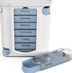 Pillenbox / Tablettenbox - Premium Wochendosiere><noscript><img width=