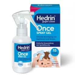 ® Once Liquid Spray - Schnelle Hilfe bei akutem Läusebefall>Hedrin Online