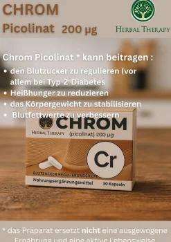 Herbal Therapy Chrom (Picolinat) 200 μg><noscript><img width=