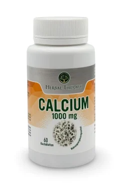 Herbal Therapy Kalzium 1000 mg hochdosiert 60 Tabletten| New