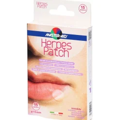 Herpespatch bei Lippenherpes> Clearance