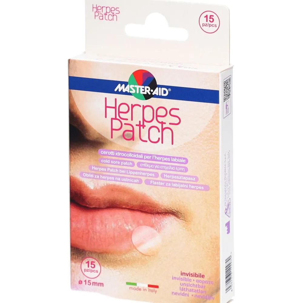 Herpespatch bei Lippenherpes> Clearance