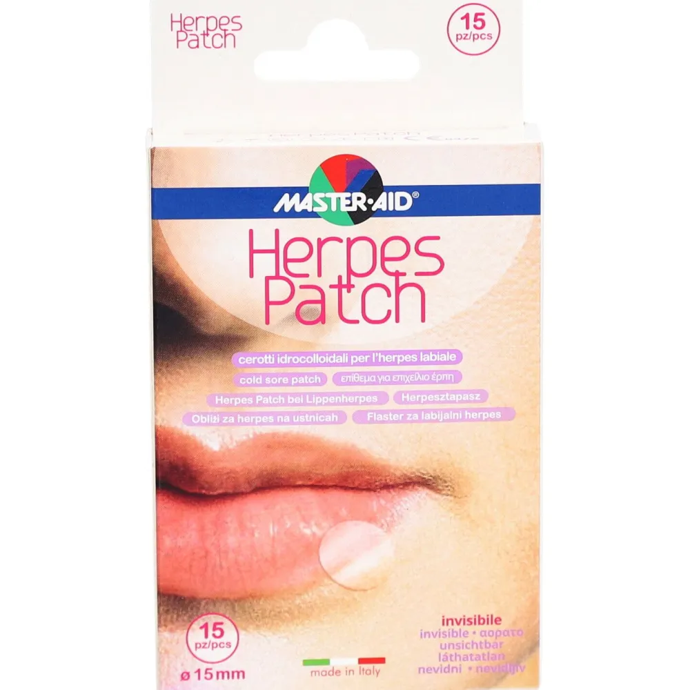 Herpespatch bei Lippenherpes> Clearance
