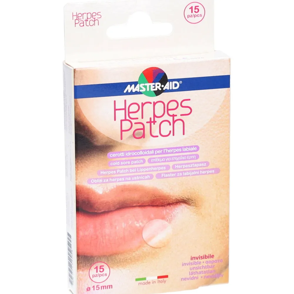 Herpespatch bei Lippenherpes> Clearance