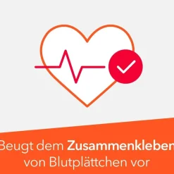 HerzASS-® 50 mg: verhindert das Verklumpen von Blutplättchen, um einem Herzinfarkt oder Schlaganfall vorzubeugen><noscript><img width=