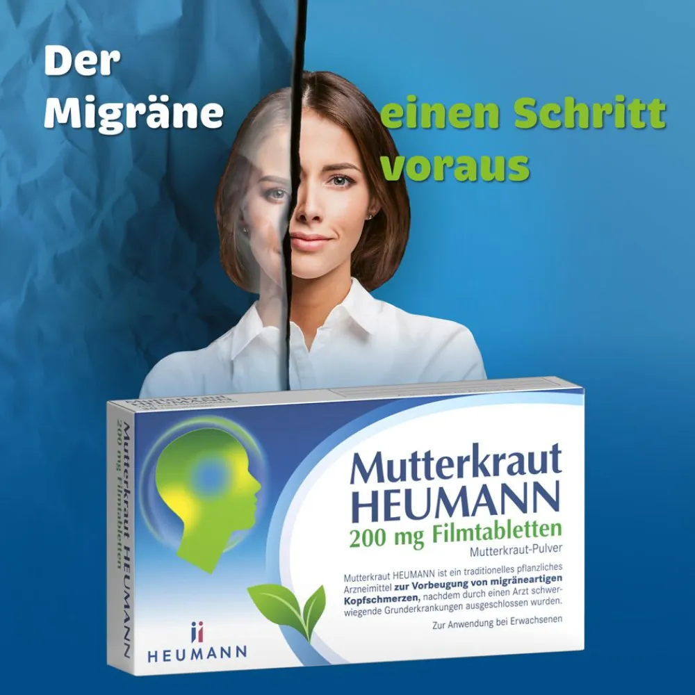 Heumann Pharma – Mutterkraut HEUMANN 200 mg Filmtabletten| Online