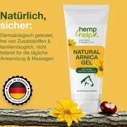 H4H Naturals® Arnika Salbe & Pferdesalbe Gel Linderung bei Knie, Gelenk, Nacken & Muskel><noscript><img width=