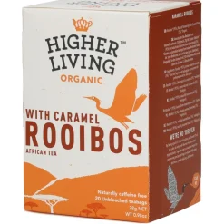 Higher Living™ Bio Karamell Rooibos Tee| Hot
