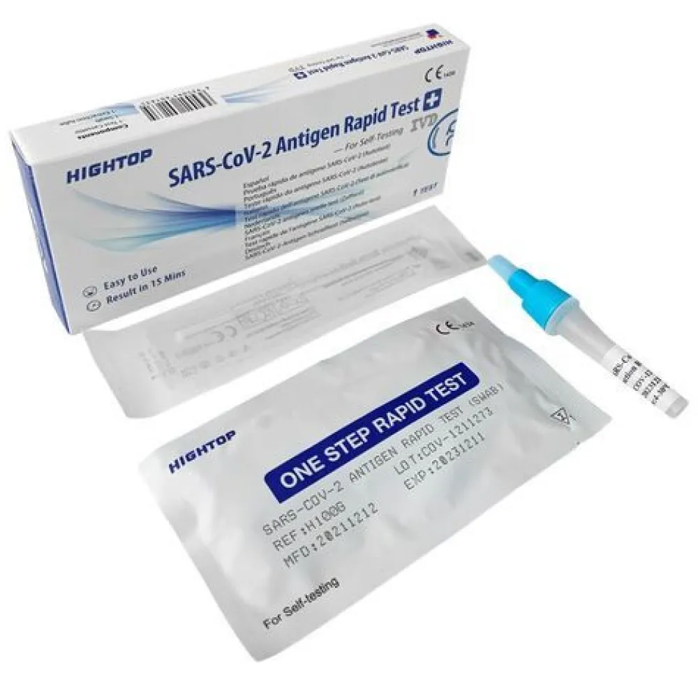 Hightop Covid Schnell Selbsttest | GRATIS parahealth Corona Tests| Sale