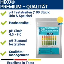 HIXO Indikator pH Speichel & Urin| Discount