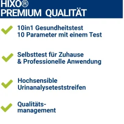 HIXO 10in1 Gesundheitstest Urin| Discount