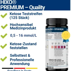 HIXO Ketone Teststreifen Urintest| Outlet