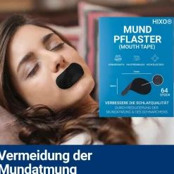 HIXO Mundpflaster Anti-Schnarchen – Extra Stark><noscript><img width=
