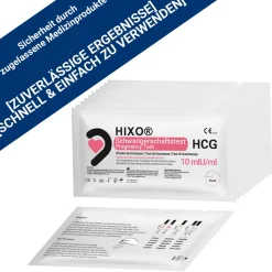 HIXO ultraempfindlicher Schwangerschaftstest 10 miu/ml><noscript><img width=