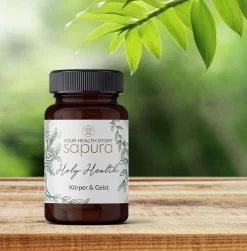 Holy Health Magnesium & Vitamin Komplex mit  MSM + L-Lysin * | 60 Kapseln|sapura