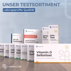 Homehulab 2x Helicobacter Pylori Schnelltest bei Gastritis und Sodbrennen - Ergebnis in Minuten><noscript><img width=