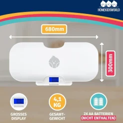 HomeKidsWorld  Kombi-Waage Baby & Erwachsene – digital & präzise|
