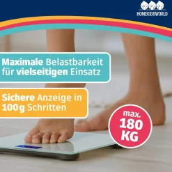 HomeKidsWorld  Kombi-Waage Baby & Erwachsene – digital & präzise|