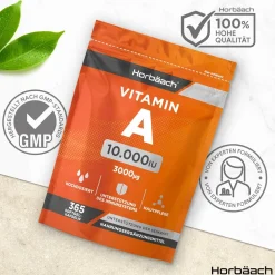 Horbaach Vitamin A Hochdosiert 10000 IE Kapseln><noscript><img width=