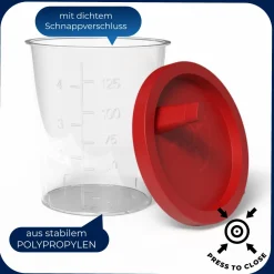 Horn Medical Urinproben-Becher mit Schnappdeckel><noscript><img width=