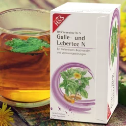 H&S Galle- und Lebertee N Nr. 5|H&S Arzneitee Best