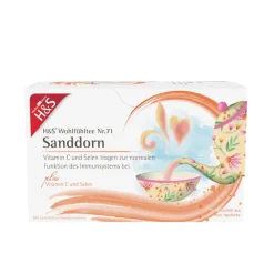 H&S Sanddorn mit Vitamin C und  Selen>H&S Arzneitee Best