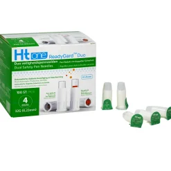 Ht One ReadyGard Duo Sicherheitsnadel (32G - 4mm) - 100 Stück> Discount