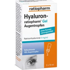 Hyaluron ® Gel Augentropfen|ratiopharm Sale