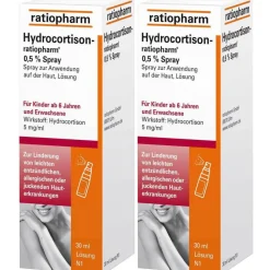 Hydrocortison-ratiopharm® 0,5% Spray| Online