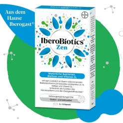 IberoBiotics® Zen - für ein gutes Bauchgefühl in stressigen Zeiten - Jetzt 20% mit dem Code 20 sparen*|Iberogast Sale